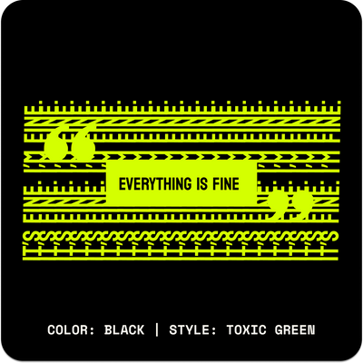 I'M FINE // Standard Tee // BG - Image 7