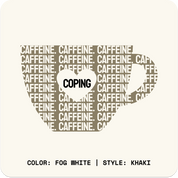 CAFFEINE & COPING // Standard LS // WK-Long Sleeves-Uninspired