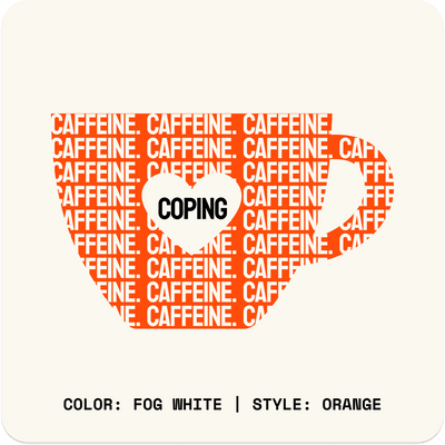 CAFFEINE & COPING // Standard Tee // WO - Image 7