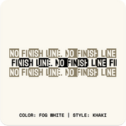 NO FINISH LINE // Standard LS // WK-Long Sleeves-Uninspired