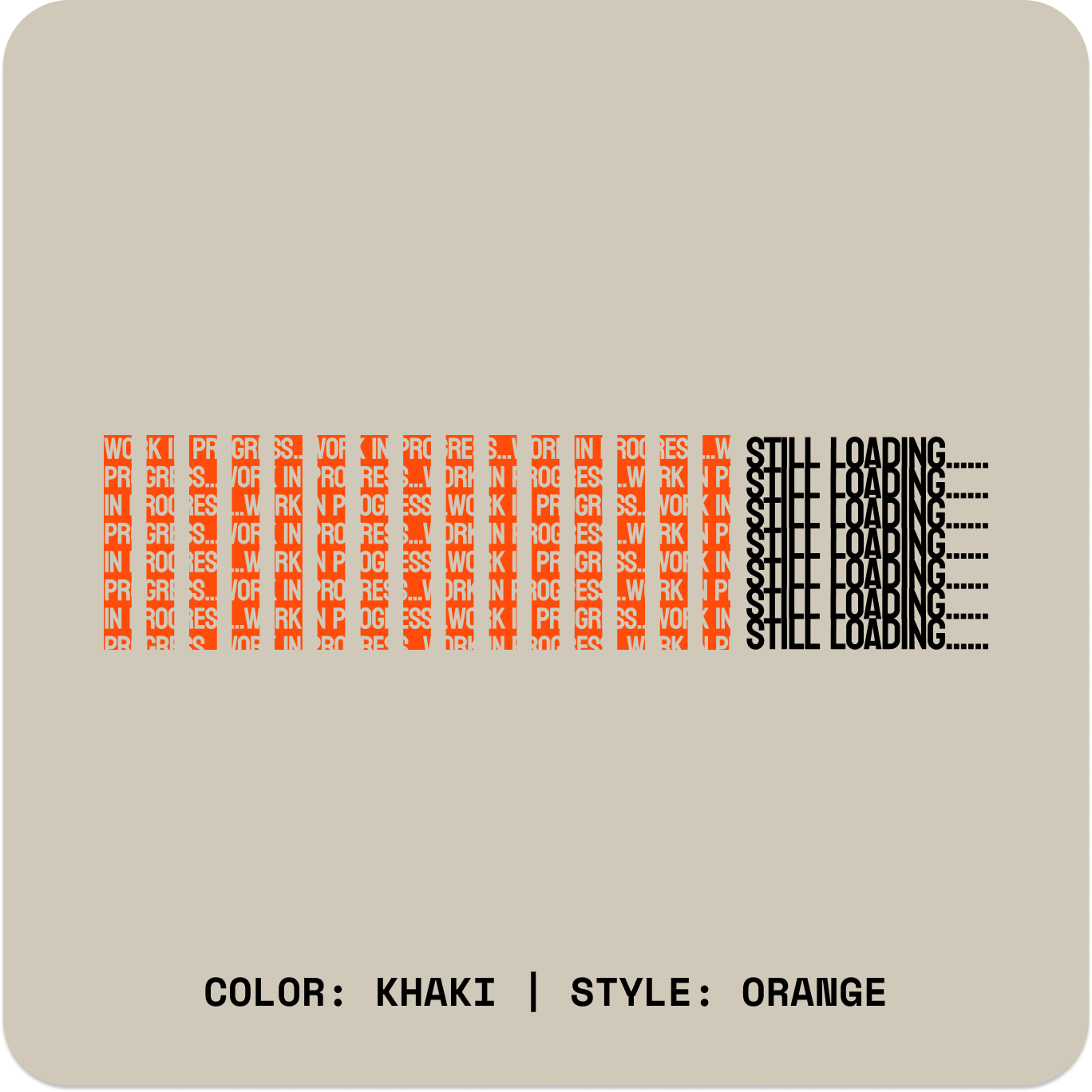 WIP // Standard Tee // KO-T-Shirts-Uninspired