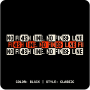 NO FINISH LINE // Tank // BC-Tank Tops-Uninspired
