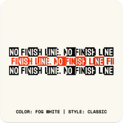 NO FINISH LINE // Tank // WC-Tank Tops-Uninspired