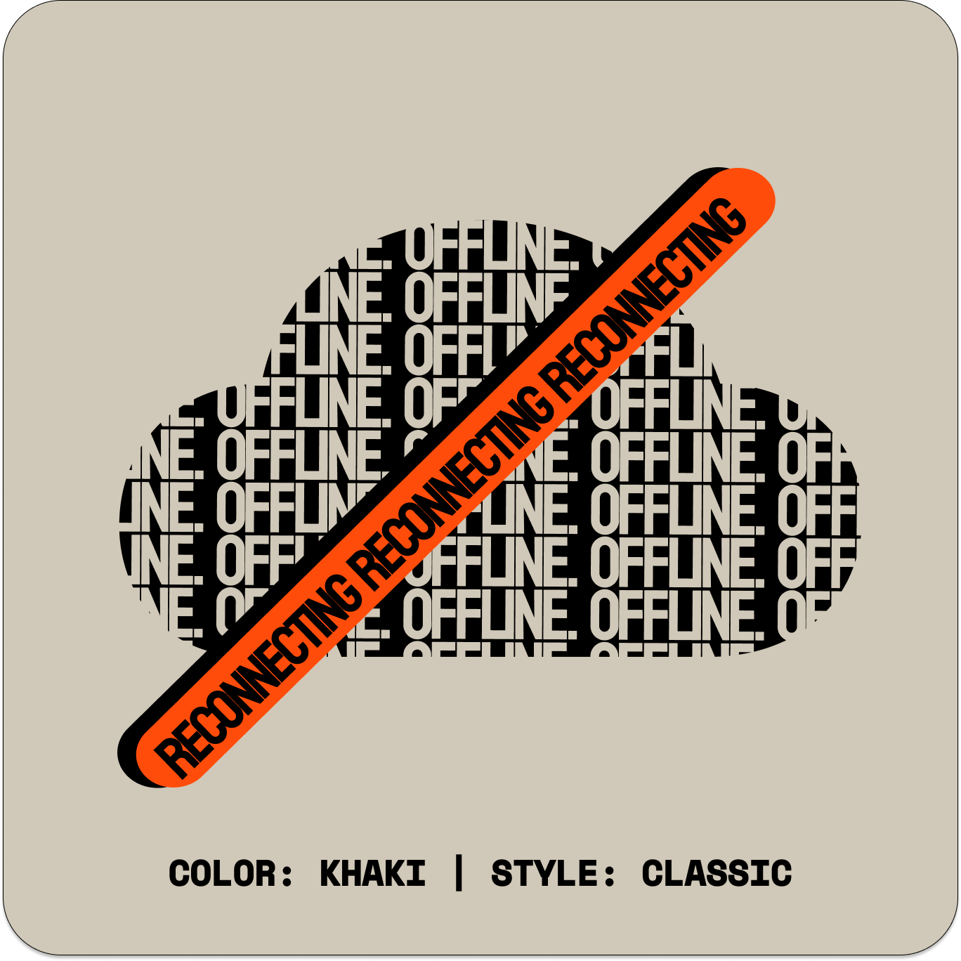 OFFLINE // Standard Tee // KC-T-Shirts-Uninspired