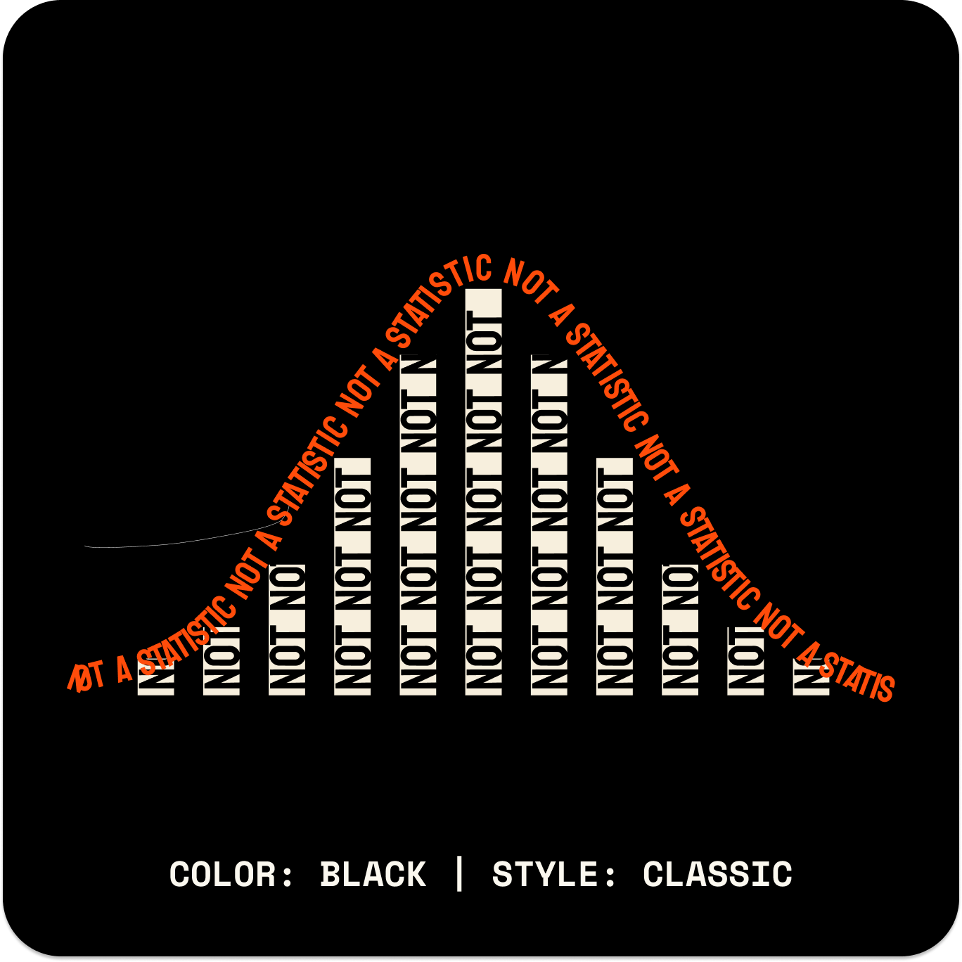 NOT A STATISTIC // Standard LS // BC-Long Sleeves-Uninspired