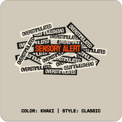 OVERSTIMULATED // Standard Tee // KC-T-Shirts-Uninspired