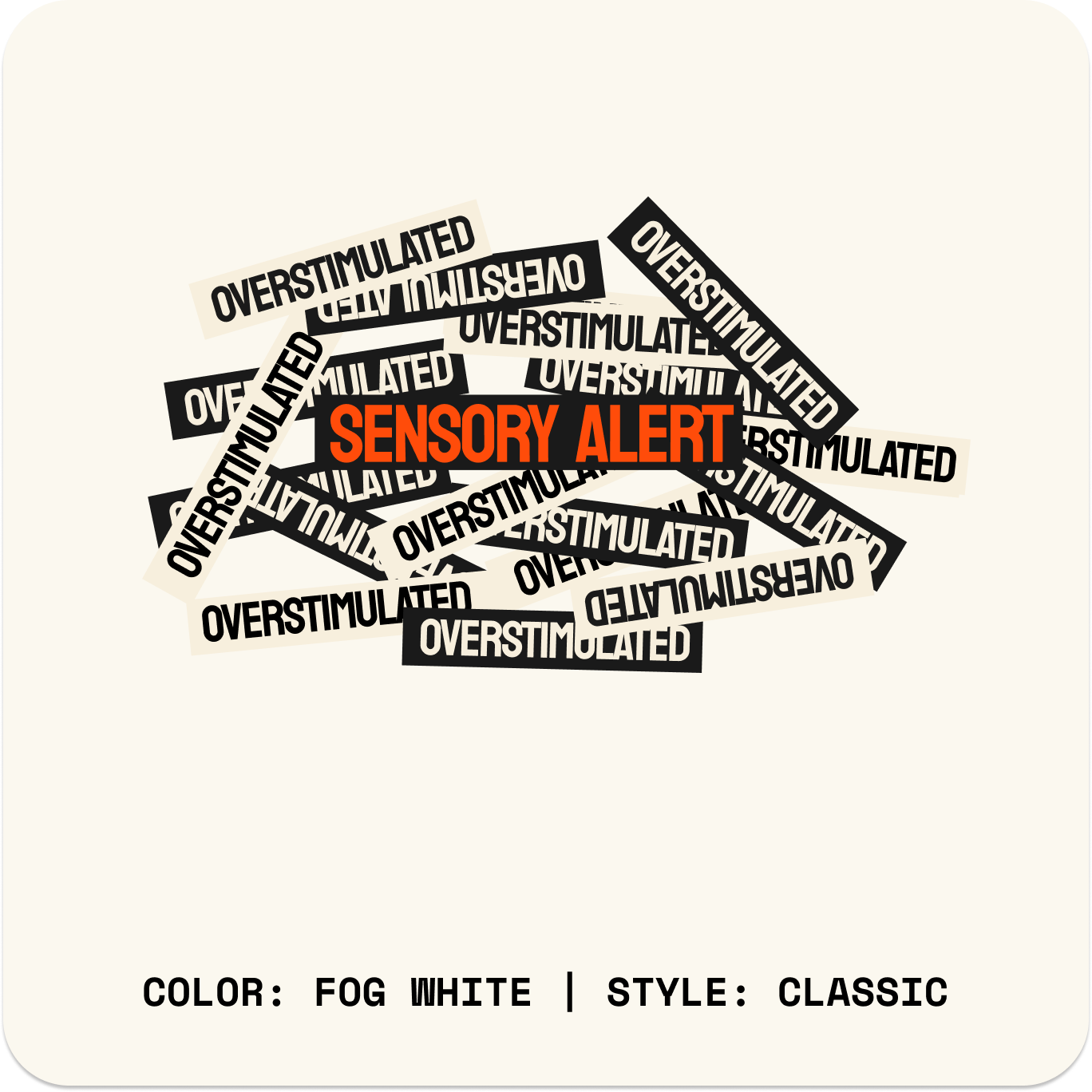 OVERSTIMULATED // Tank // WC-Tank Tops-Uninspired